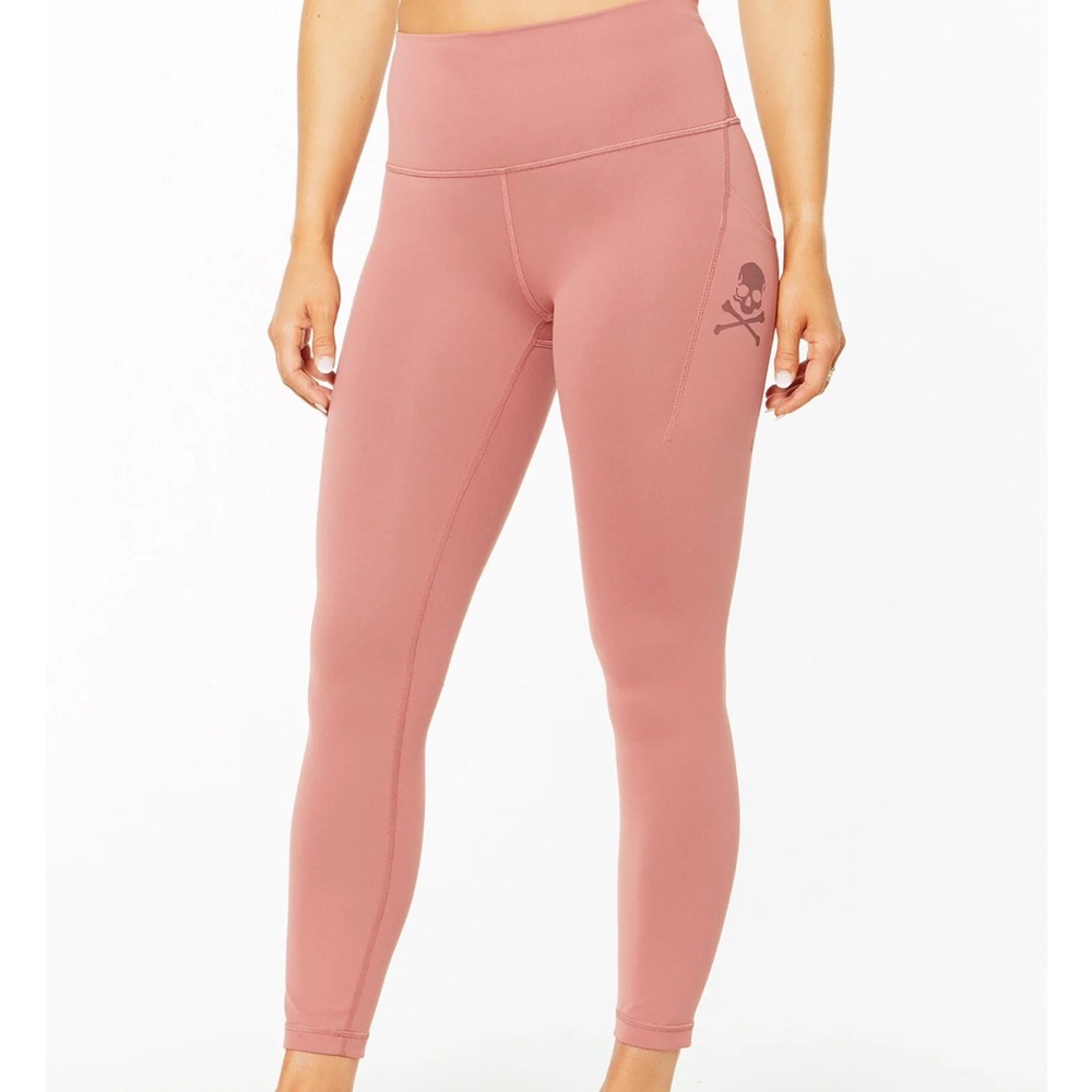 Lululemon x SoulCycle Pink Leggings